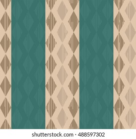 Vector seamless abstract pattern with rhombus