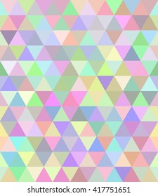 vector seamless abstract pattern with triangles