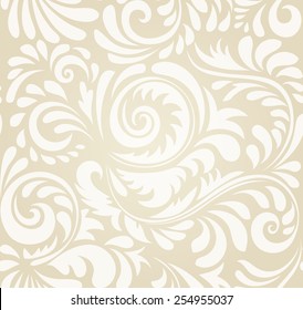 Vector seamless abstract pattern. Vintage style. 