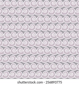 Vector seamless abstract pattern, waves