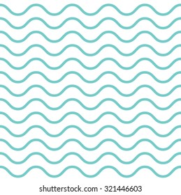 vector seamless abstract pattern, waves