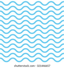 vector seamless abstract pattern, waves