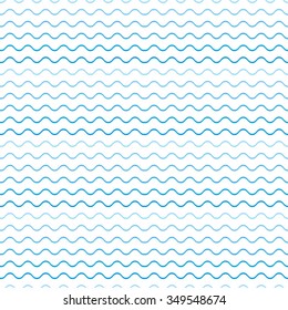 Vector Seamless Abstract Pattern, Waves