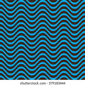 vector seamless abstract pattern, waves