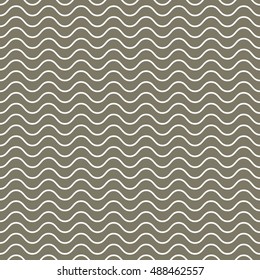 Vector seamless abstract pattern, waves