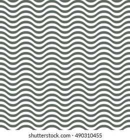 Vector seamless abstract pattern, waves