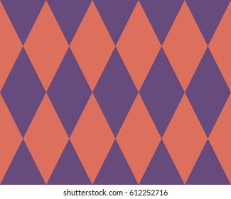 Vector seamless abstract rhombus pattern