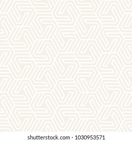 Vector seamless abstract subtle pattern. Modern stylish stripes texture. Repeating geometric tiles