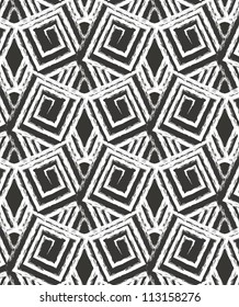 vector seamless abstract white and black  texture pattern background