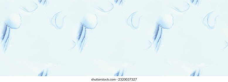 Vector Seamless Art Painting. Foil Marble Background. Gold Gradient Watercolor. Golden Metal Repeat. Alcohol Ink Marble. Vector Ink Marble. Fluid Seamless Watercolor. Blue Ink Paint. Blue Watercolor