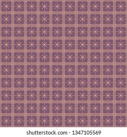 Vector seamless asian pattern with geometric elements