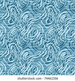 vector seamless background with abstract blue  crease marks, clipping masks