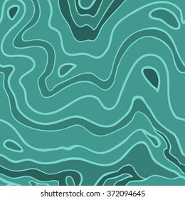 vector seamless background with abstract green lines