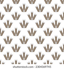 Vector seamless background of autumn element. Background for textile or book covers, Wallpaper, design, graphics, printing, hobby, invitation.Vector illustration EPS 10