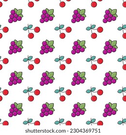 Vector seamless background of autumn element. Background for textile or book covers, Wallpaper, design, graphics, printing, hobby, invitation.Vector illustration EPS 10