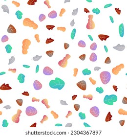 Vector de fondo transparente de hojas de otoño. Fondo para las cubiertas de textiles o libros, fondo de escritorio, diseño, gráficos, impresión, hobby, invitación.Ilustración vectorial EPS 10