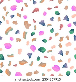 Vector seamless background of autumn leaves. Background for textile or book covers, Wallpaper, design, graphics, printing, hobby, invitation.Vector illustration EPS 10