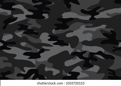 vector of seamless background of black woodland camouflage svg
