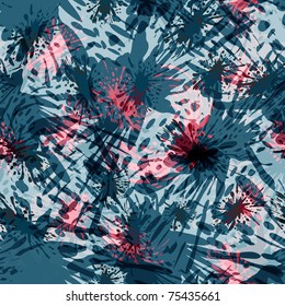  vector seamless background with blots, clipping mask, eps10