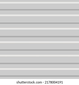 Vector seamless background of corrugated metal profiled panel. Aluminum fence. Wall panels texture. Galvanized steel wall plate. Vertical lines pattern.