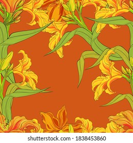 El fondo del vector es transparente. Diariamente. Flores, brotes y hojas. Utilizar materiales impresos, carteles, elementos, sitios web, mapas, carteles, postales.