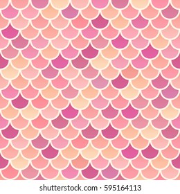 Vector seamless background with fish scales. Natural abstract pattern