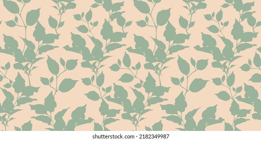 Vector seamless background with floral ornament. Ideal for printing on fabric, card design, invitations, decorative background
