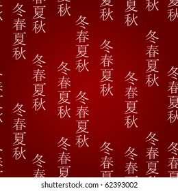 vector seamless background with hieroglyphs meaning seasons