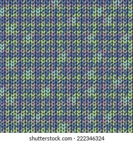 Vector seamless background, imitation jacquard knitting 
