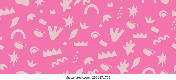 Vector seamless background. Minimalistic abstract pattern. Modern print on a light background. Ideal for textile design, screensavers, covers, cards, invitations and posters.
