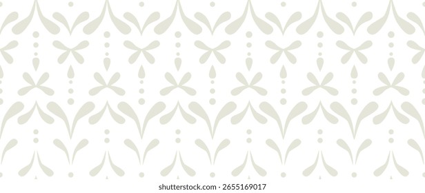 Vector seamless background. Minimalistic abstract pattern. Modern print on light background. Perfect for textile design, screensavers, covers, cards, invitations and posters.