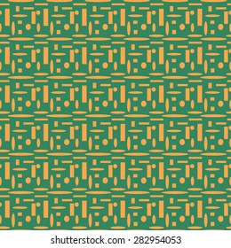 Vector seamless background. Modern stylish texture. Repeating geometric shapes. Contemporary graphic design.