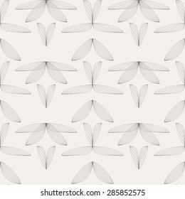 Vector seamless background. Modern stylish texture. Repeating geometric shapes. Contemporary graphic design.