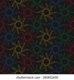 Vector seamless background. Modern stylish texture. Repeating geometric shapes. Contemporary graphic design.