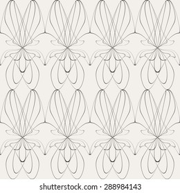 Vector seamless background. Modern stylish texture. Repeating geometric shapes. Contemporary graphic design.