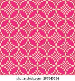 Vector seamless background. Modern stylish texture. Repeating geometric shapes. Contemporary graphic design.
