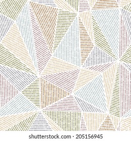 Vector seamless background. Modern texture in pastel colors. Abstract pattern.