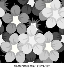 Vector seamless background pattern floral