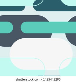 Vector seamless background with simple elements. 