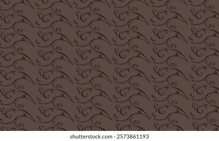 Vector seamless background with traditiona