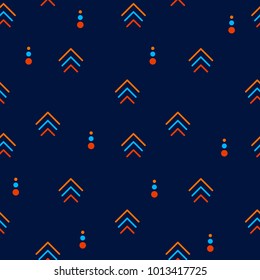 Vector seamless background with vintage pattern for design, print, embroidery.