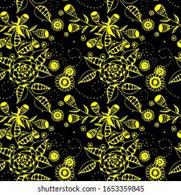 Fondo transparente para vectores con flores silvestres