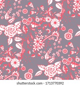Fondo transparente para vectores con flores silvestres