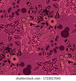 Fondo transparente para vectores con flores silvestres