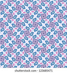 vector seamless background for wrapping, textile, web design and more