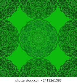 Vector seamless background for yoga, meditation poster, banner, wallpaper and your desired ideas