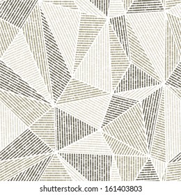 Vector seamless background.Black and gray modern texture. Abstract pattern.