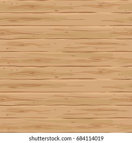 Vector seamless beige horizontal fence. Retro texture of the boards. Vintage wooden hand-drawn background. Eps-8.