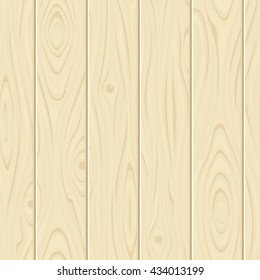 Vector seamless beige wooden texture.