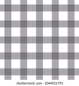 Vector seamless black gingham pattern. Design for fabric, paper, cover, or other purposes.